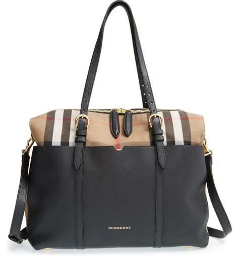 diaper tote burberry diaper bag